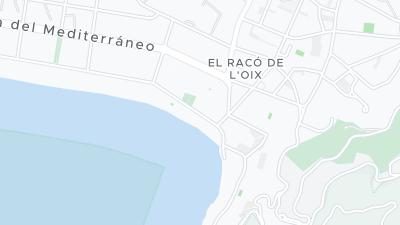 Mapa de localització de l'hotel