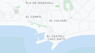 Mapa de localización del hotel