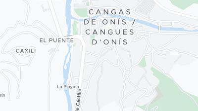 Mapa de localización del hotel