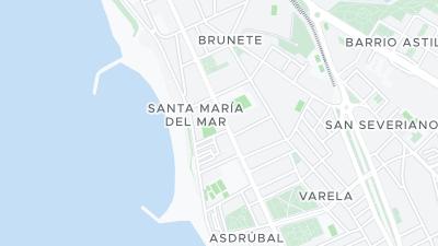 Mapa de localização do hotel