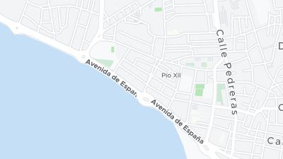 Mapa de localização do hotel