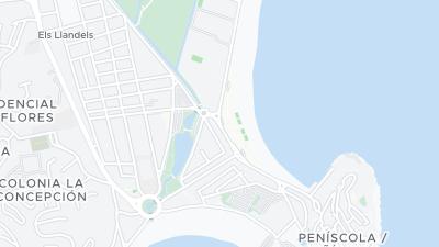 Mapa de localización del hotel