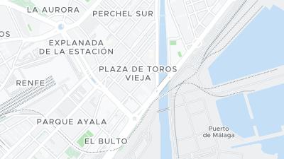 Hotel location map