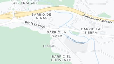 Mapa de localização do hotel