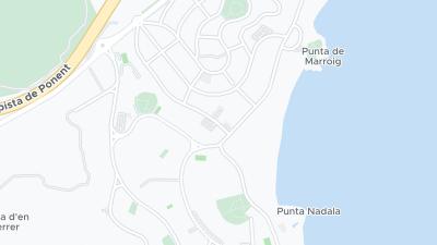 خريطة موقع الفندق