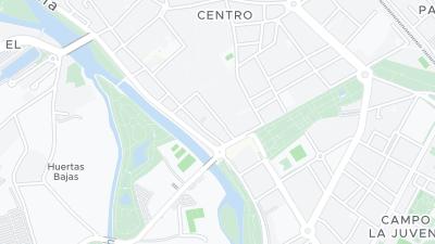 Hotel location map