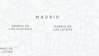 Hotel location map