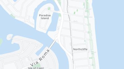 Hotel location map