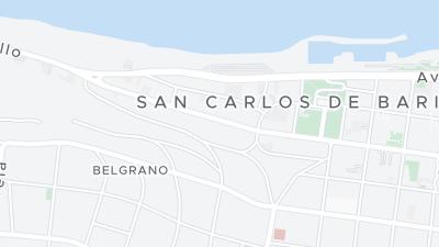 Kaart met de situering van het hotel