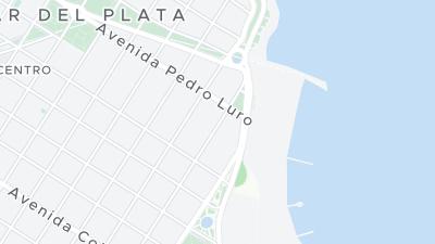 Kaart met de situering van het hotel