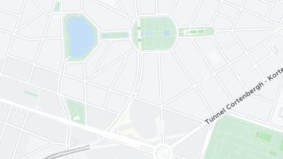 Kaart met de situering van het hotel