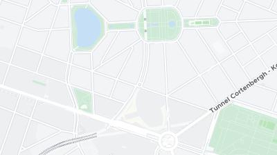 Kaart met de situering van het hotel