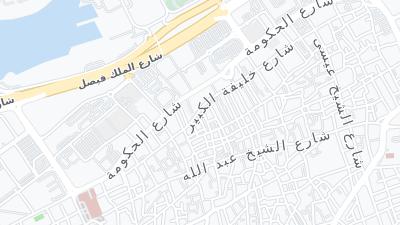 Hotel location map