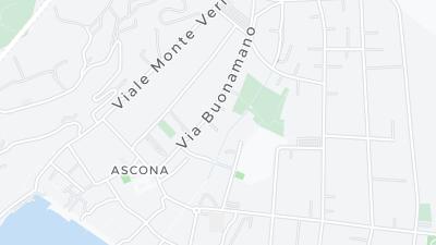 Kort over hotellets beliggenhed