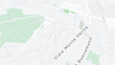 Kaart met de situering van het hotel