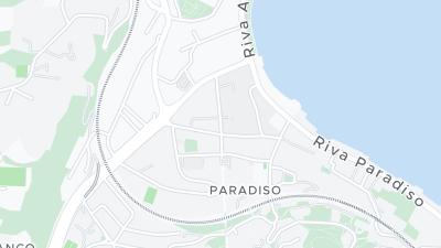 Kaart met de situering van het hotel