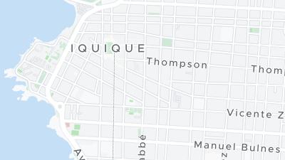 Kaart met de situering van het hotel