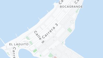 Plan de localisation de l'hôtel