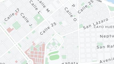 Hotel location map
