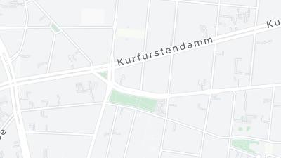 Kaart met de situering van het hotel