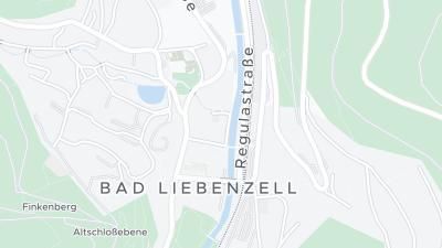 Mapa de localização do hotel