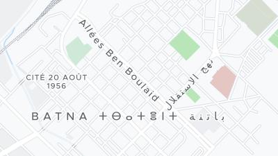 Hotel location map