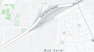 Hotel location map