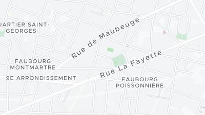 Plan de localisation de l'hôtel