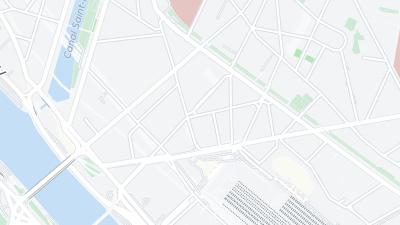 Hotel location map