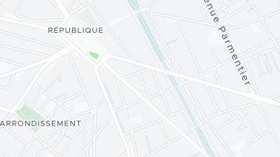 Plan de localisation de l'hôtel