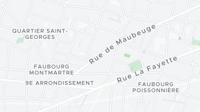 Plan de localisation de l'hôtel