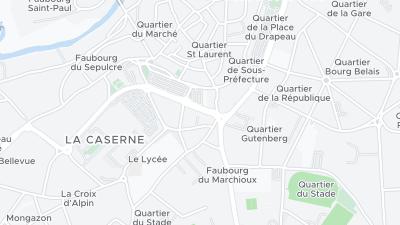 Карта локализации отеля