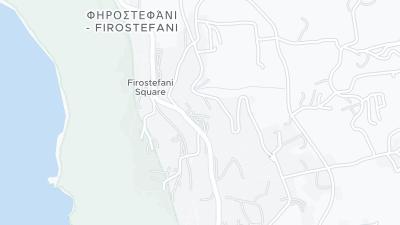 Kaart met de situering van het hotel