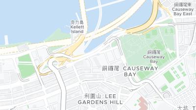 Hotel location map