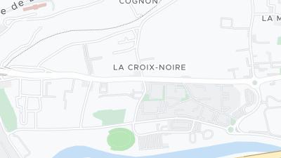Plan de localisation de l'hôtel