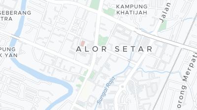 Mapa de localização do hotel