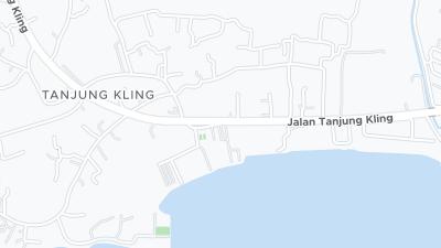 Mapa de localização do hotel