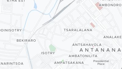 Hotel location map