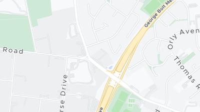 Mapa de localização do hotel