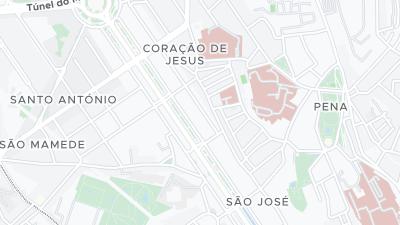 Mapa de localização do hotel