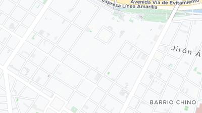 Hotel location map