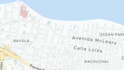 Hotel location map