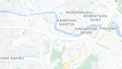 Hotel location map