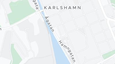 Kaart met de situering van het hotel