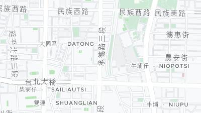 Hotel location map