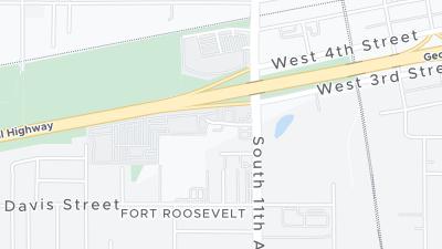 호텔 위치 지도