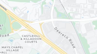 Kort over hotellets beliggenhed