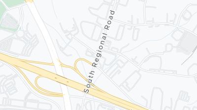 Hotel location map