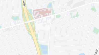 Kaart met de situering van het hotel