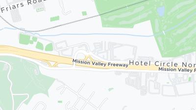 Hotel location map